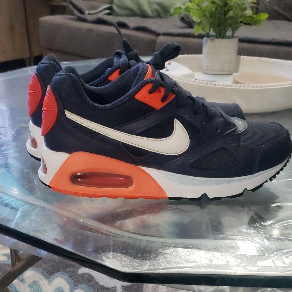 Nike Air Max Black and Orange Sneakers